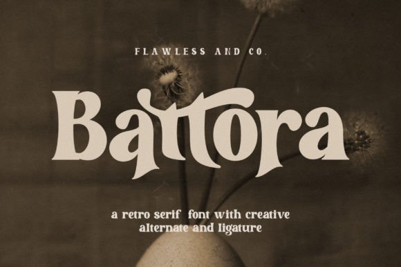 Battora Font: Stylish & Elegant Display Typeface