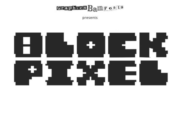 Block Pixel: A Rough Retro Display Font for Scroll-Stopping Design