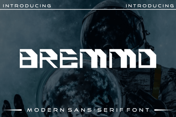 Bremmo: A Modern Display Font for Elegant Digital Branding