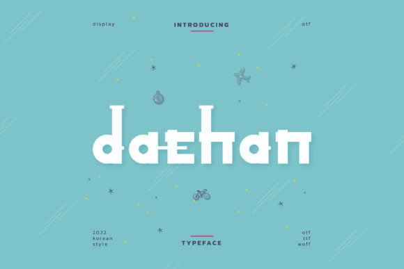 Daehan Display Font for Scroll-Stopping Brand Visuals