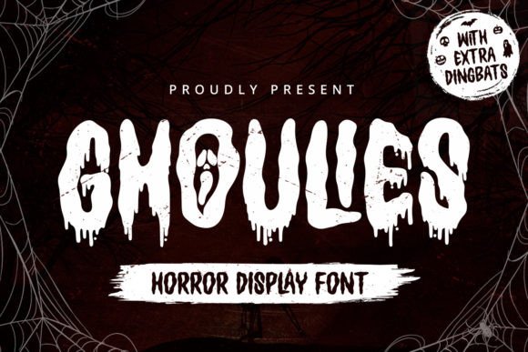 Ghoulies Horror Display Font for Bold Branding