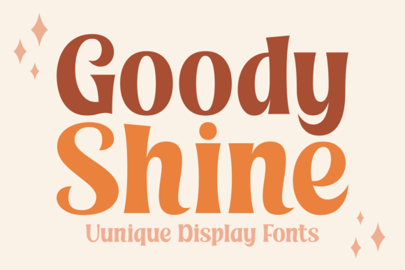 Goody Shine Display Font for Handmade Creators