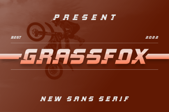 Grassfox: A Cool Modern Display Font for Brand Design