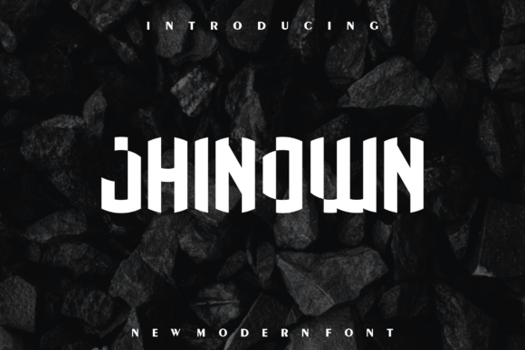 Jhinown: A Classy Display Font for Elegant Branding