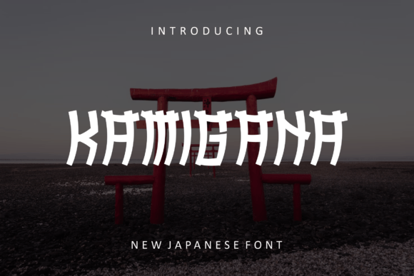 Kamigana: A Classy Modern Display Font for Designers