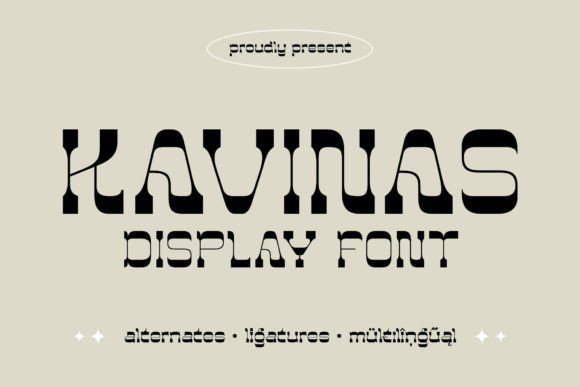 Kavinas Display Font for Professional Branding