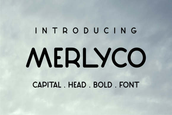 Merlyco Font: A Refined Display Typeface for Impactful Headlines