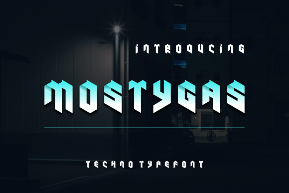 Mostygas: A Modern Display Font for Thoughtful Editorial Design