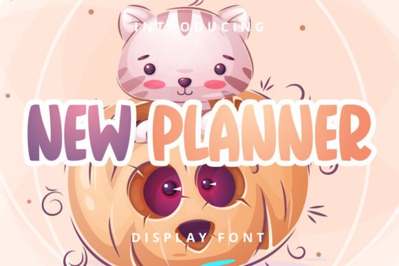New Planner Font for Fashion Branding & Editorial Design