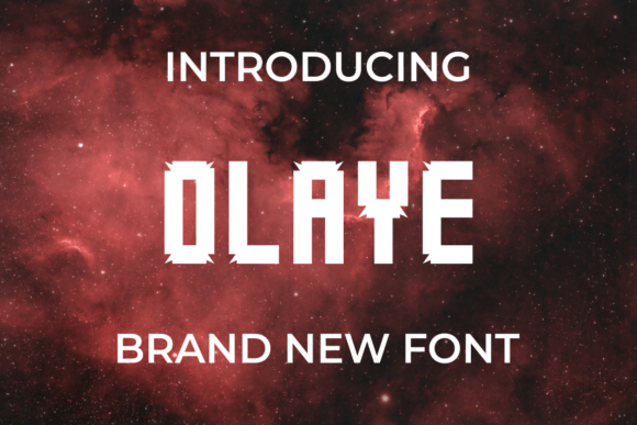 Olaye Display Font for Whimsical Handmade Branding
