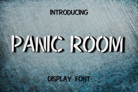 Panic Room Display Font for Bold Brand Identity