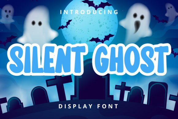 Silent Ghost: A Playful Display Font for Joyful Designs