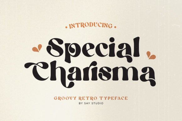 Special Charisma: A Vintage-Modern Display Font for Small Business Branding