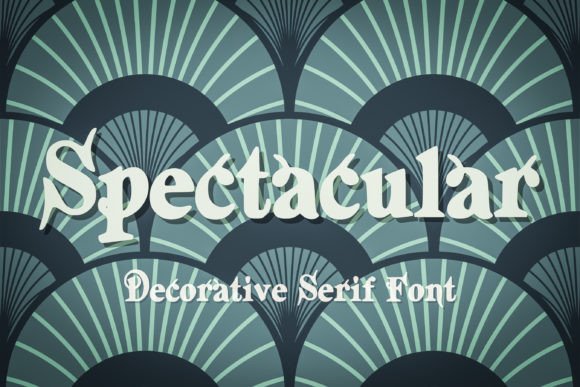 Spectacular: A Refined Serif Display Font for Elegant Design